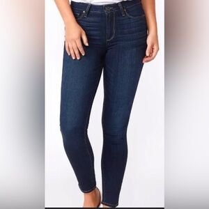 PAIGE Midnight Blue Ankle Jeans